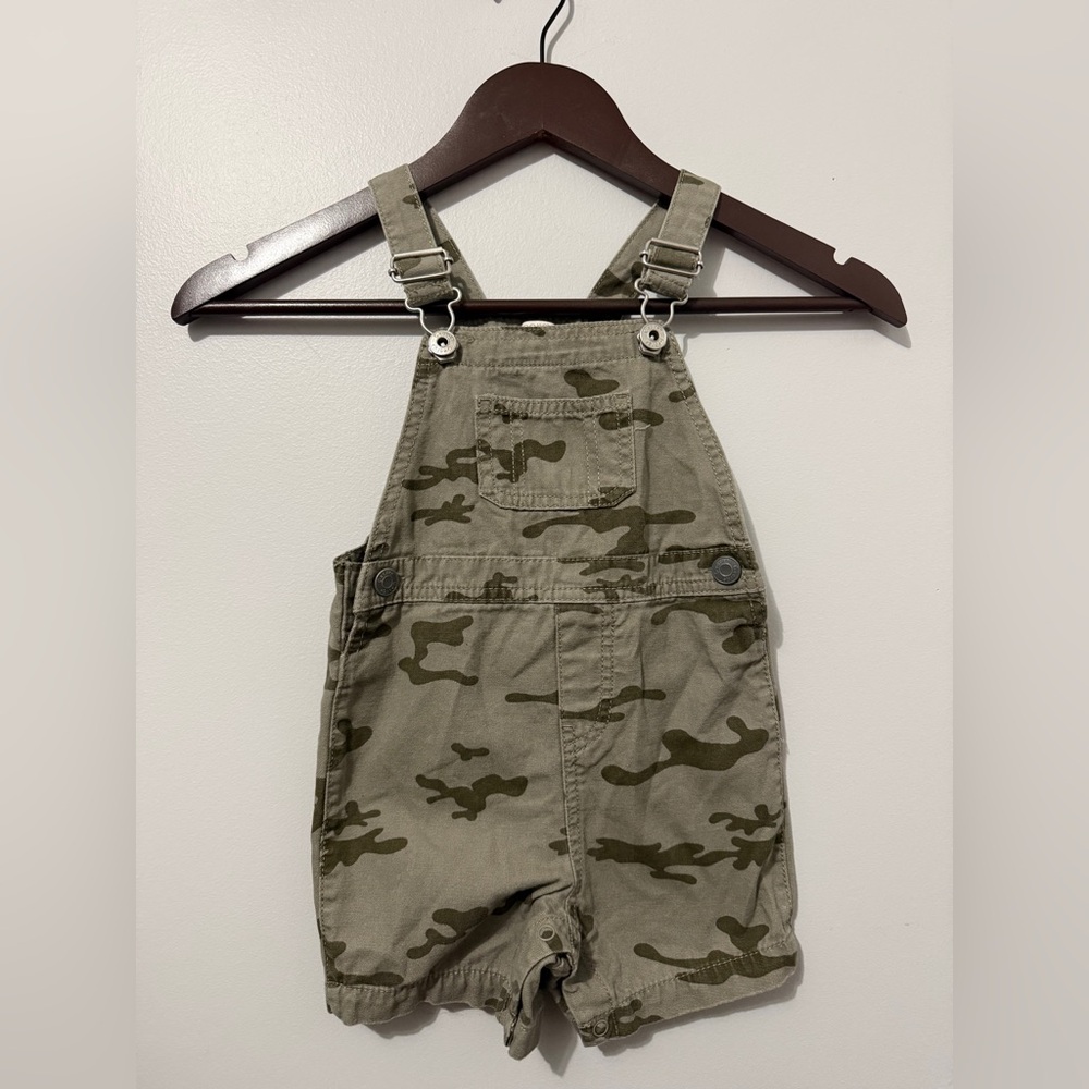 Kids Camouflage Overalls 18-24 Mos